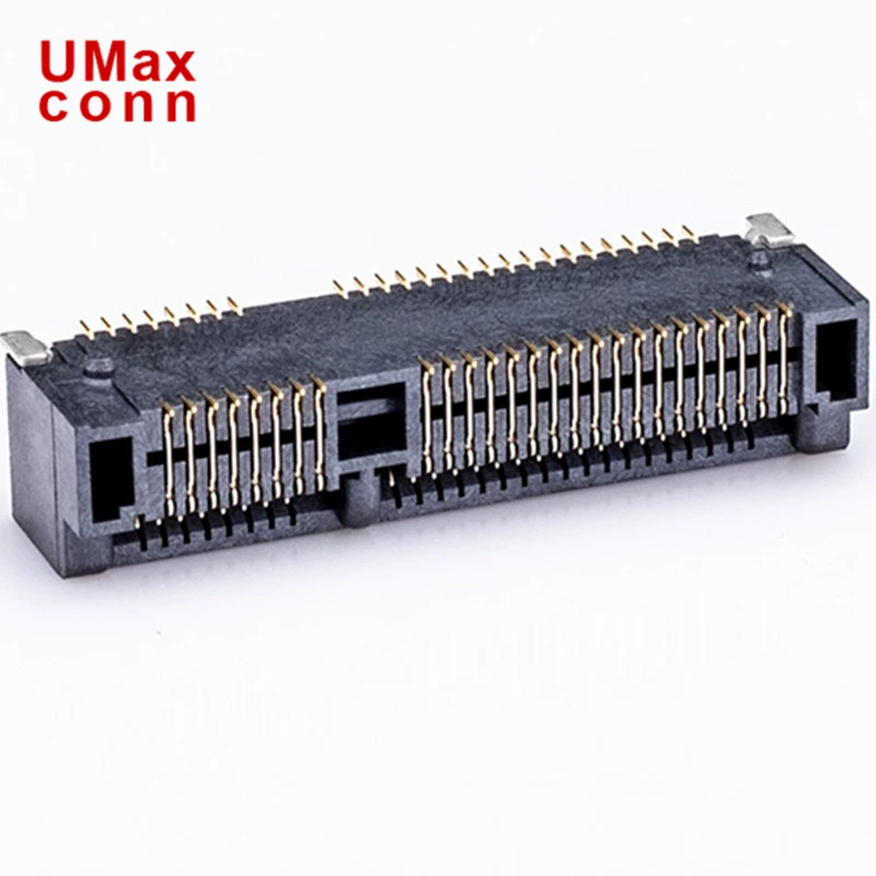 Мини PCIe 52pin высота 6.8 мм соединитель слота модуля 4G LCP g/f pH = 0.8