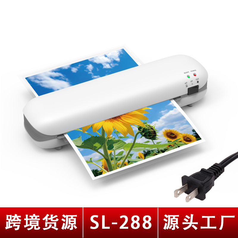 Osmile Euro SL288 plastificadora A4, máquina de embalaje y fotos, fuente directa transfronteriza