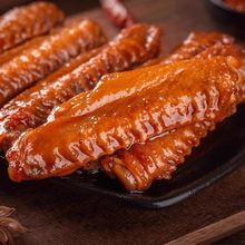 湖南特产爆辣鸭翅中小零食开袋即食熟食卤味零食散装发批食品批发