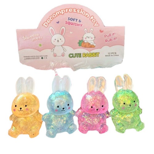 Malt Sugar Rabbit Same Style Stress Relief Toy Slow Recovery Syrup Stress Relieving Spherical Manufacturer