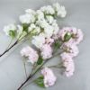 Simulation cherry blossoms, colorful snow, cherry blossom branches wedding landscape decoration cherry tree fake flowers arch flower arrangement and artificial flower