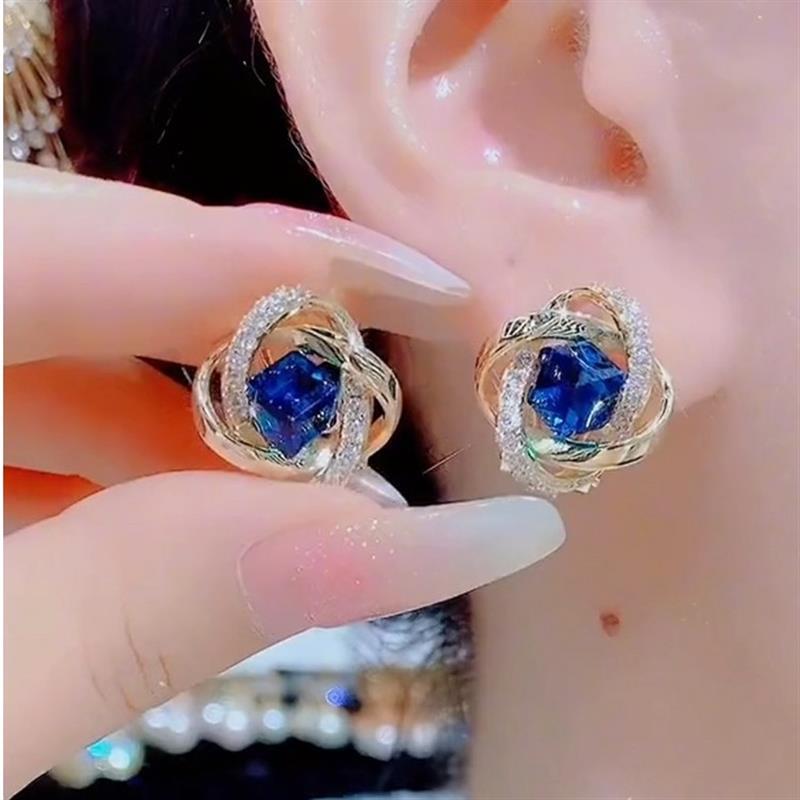 复制_合金耳饰 2023年新潮百搭款蓝水晶耳扣.jpg