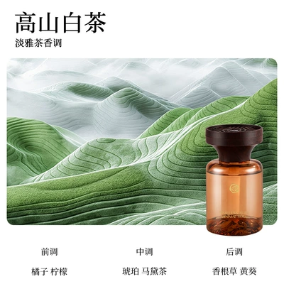 Home High-End Plant Perfume – Car Perfume Aromatherapy - alpine-white-tea