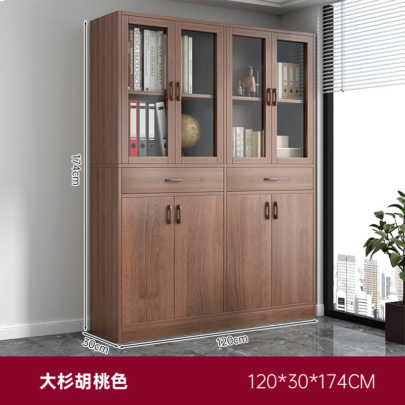 ☆★[문 8개, 서랍 2개] 월넛색상 120*30*174cm☆★