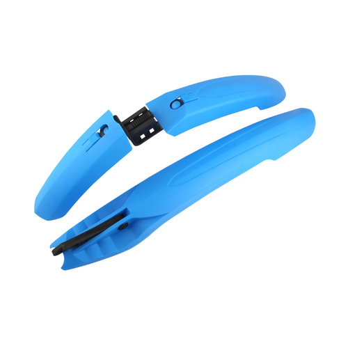 Manufacturer mountain bike fender with tail light 26 inches plastic adjustable quick release rain shield