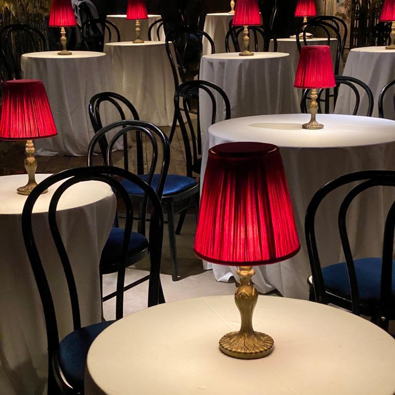 Cross-Border Cordless Rechargeable Table Lamp Bar Hall Atmosphere Ins Special Table Lamp Bedroom Bedside Night Light Modern Retro