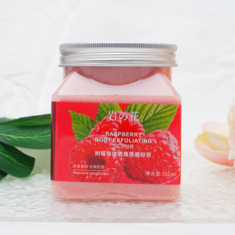 Exfoliante corporal de 350ml, limpieza profunda, piel de pollo exfoliante, piel hidratante y suave, exfoliante transfronterizo image 17