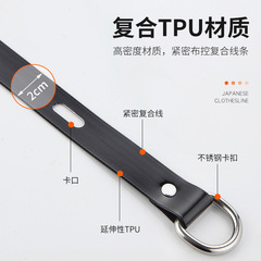 4.2 meters thickened abs square belt drying rope invisible positioning buckle wall hanging home indoor rental room clothes drying belt