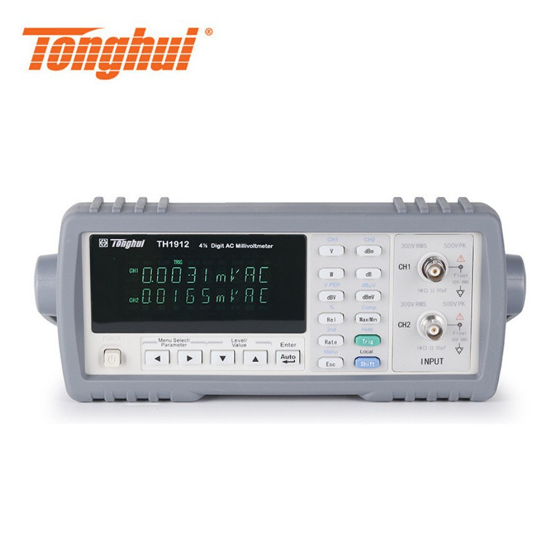 同惠TH2281B电压表电压测试仪TH1912A数字交流毫伏表TH2268功率计
