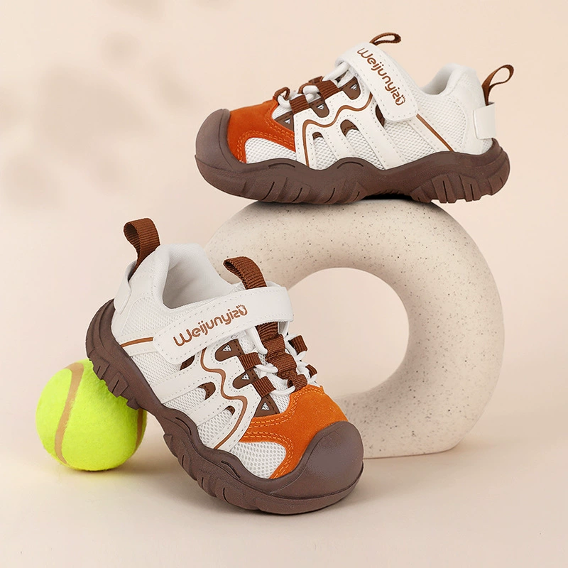 2025 новые ходунки весной и осенью детские мягкие подошвы нескользящие детские кроссовки 0-1-2 года дышащие кроссовки для детей