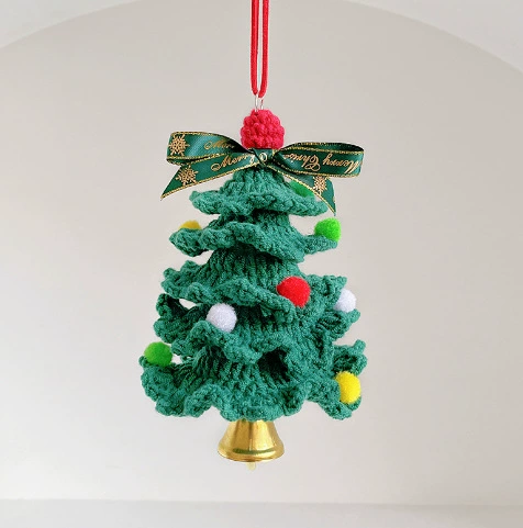 Руководство по дереву? handmade christmas woven lampshade decorative set, knitted tree under glass dome, with gift bag option