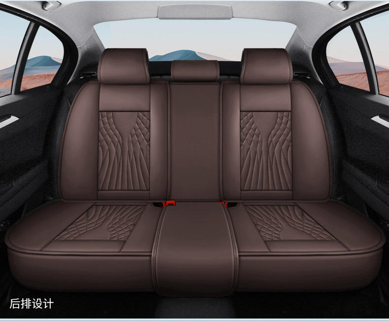 New Model of Universal Car Seat Cushion for All Seasons, Comfortable, Breathable, Wear-Resistant, Dirt-Resistant, Perforated, Fully Enclosed Car Seat Cover
