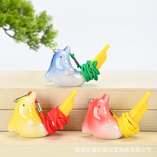 塑料吹嘴12生肖小鸟口哨吹鸟叫声水鸟口哨玩具儿童礼品旅游纪念品