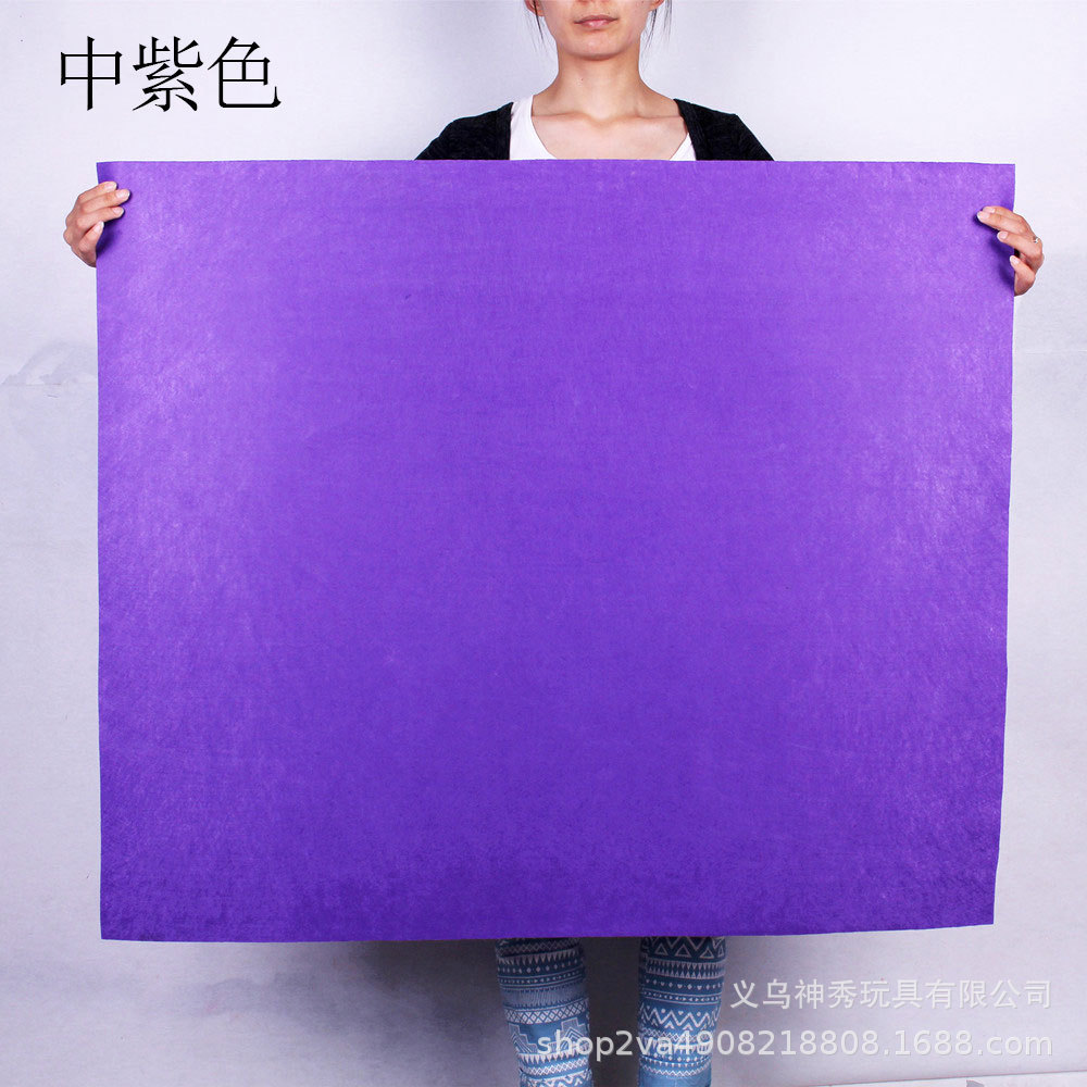 Tela no tejida grande creativa hecha a mano bricolaje tela no tejida de gran tamaño se puede cortar