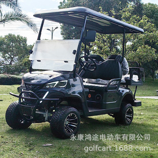 2-4-6 People New Off-Road Four-Wheel Beach Mountain All-Terrain Electric Golf Cart