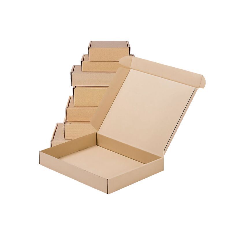 Caja de aviones 11cm de alto engrosada rectangular cualquier combinación de embalaje expreso Caja de papel Kraft caja de cartón de tres capas