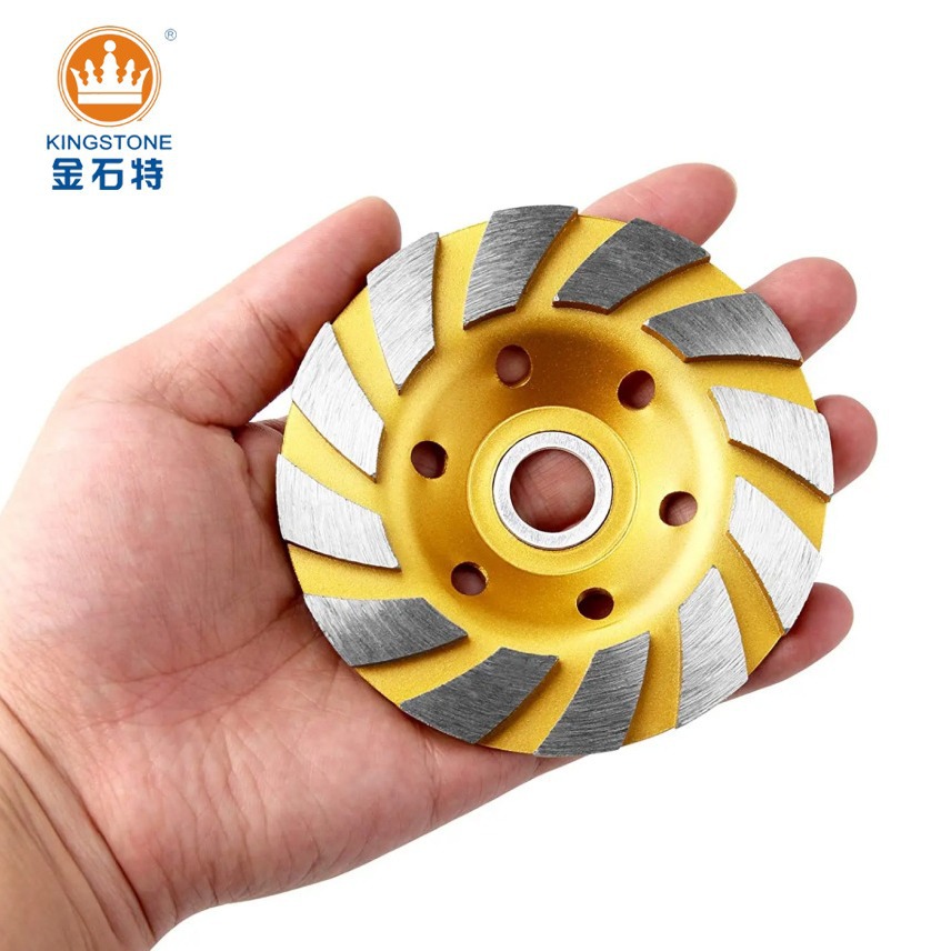 水泥石材混凝土打磨片双排磨轮磨盘杯盘碗磨片金刚石磨片