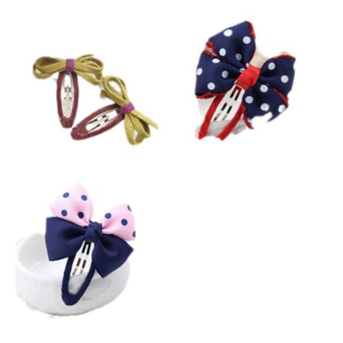 Упакуйте розу с 5 см овальной BB DIY детская бантикhairpin цветочные аксессуары