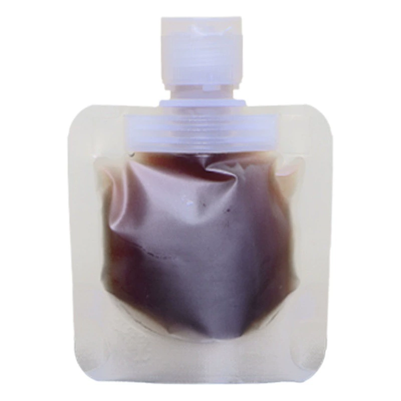 Субупаковка из сгущенного молока для кофе, Автономная Сумка-раскладушка, сумка небольшой емкости, портативная матовая прозрачная сумка-насадка для пищевых продуктов