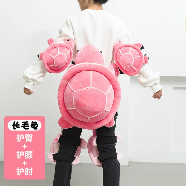 Crystal powder hip pads + knee pads + elbow pads-L