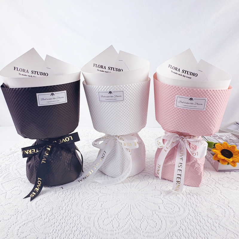 新しいワルツブーケ、半完成花殻、花泥ロリポップ、スナック、DIYフラワーアレンジメント材料、花売りの屋台|undefined
