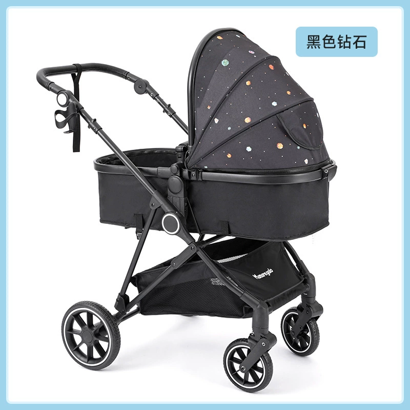 "(Cross-border trading), folding children's stroller with seat, can sit and lie"