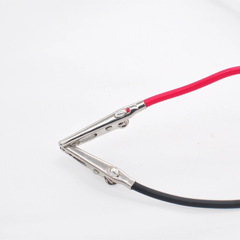 BNC Two Crocodile 2m Ostellar Test Line BNC Jumper Coaxial Cable Video Cable