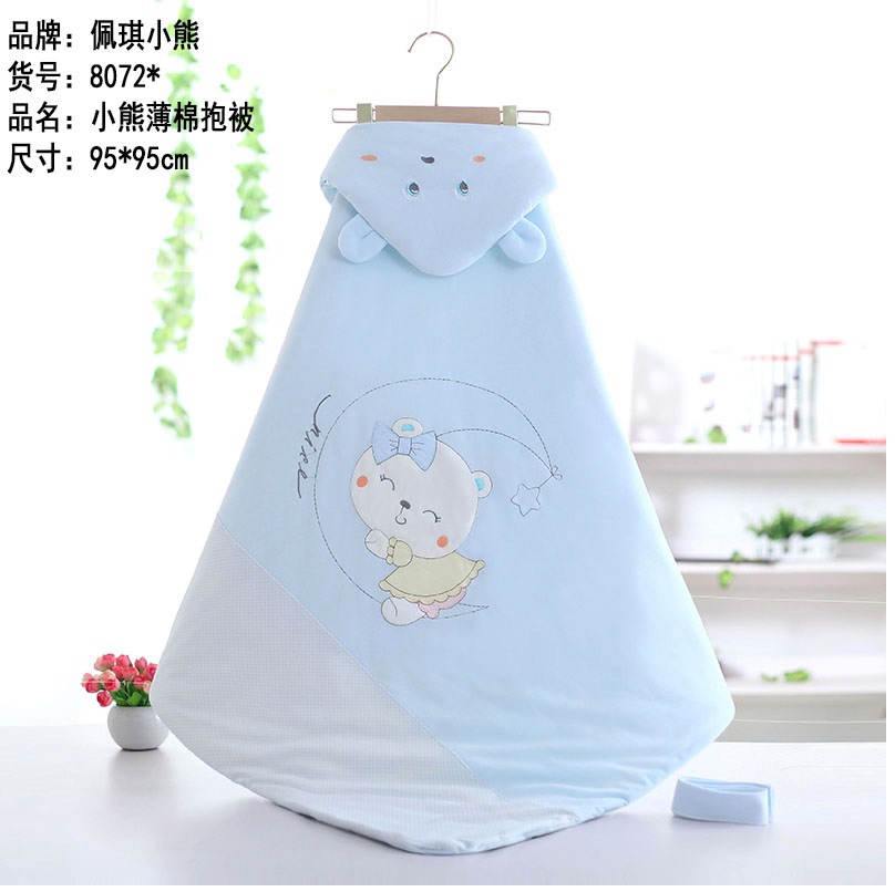 spring and autumn Padded Cuddle pure cotton Blanket children Blankets quilt baby Swaddle Scarf newborn Infants