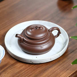 手工紫砂壶宜兴厂家批发直播一件代发葫芦茶壶国风中式茶具礼品壶