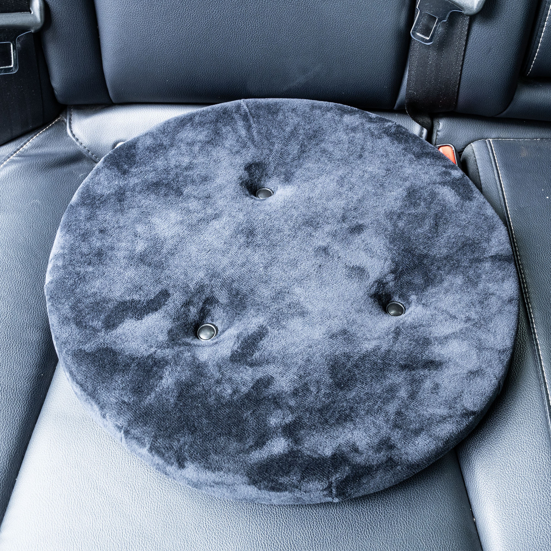 360 Degree Sponge Rotating Seat Cushion Home Office Stool Chair Cushion Thickened Non-Damping Car Rotating Cushion