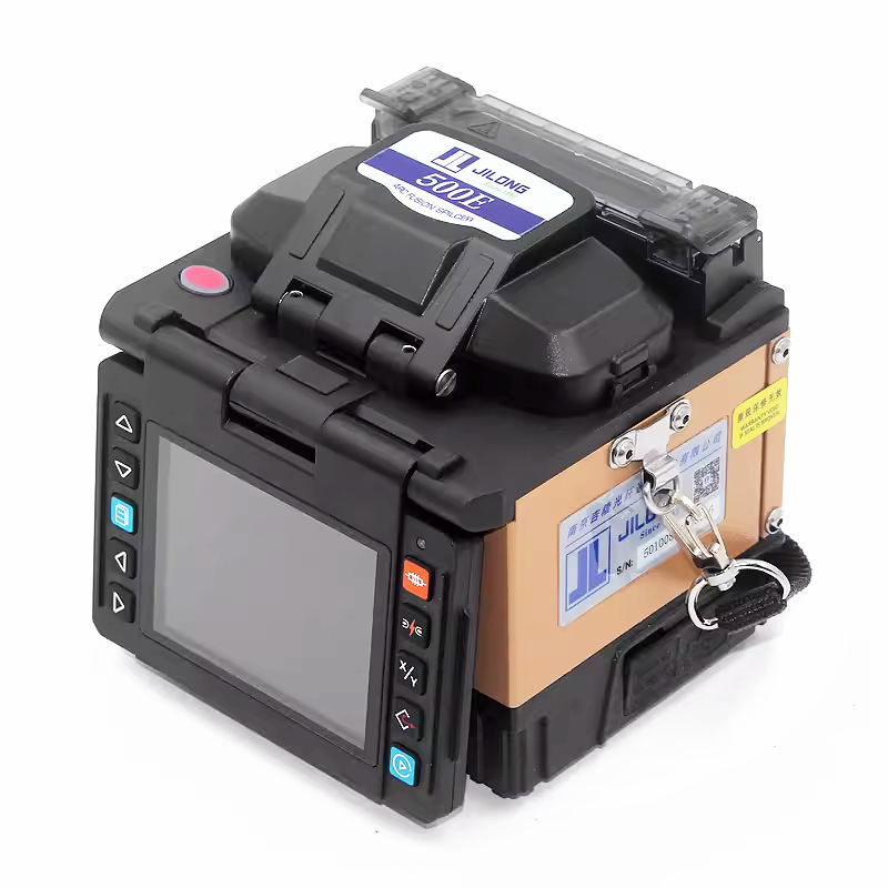 Jilong optical fiber fusion splicer FTTx broadband household fusion fiber machine leather cable cable jumper tail fiber KL-500E hot melt