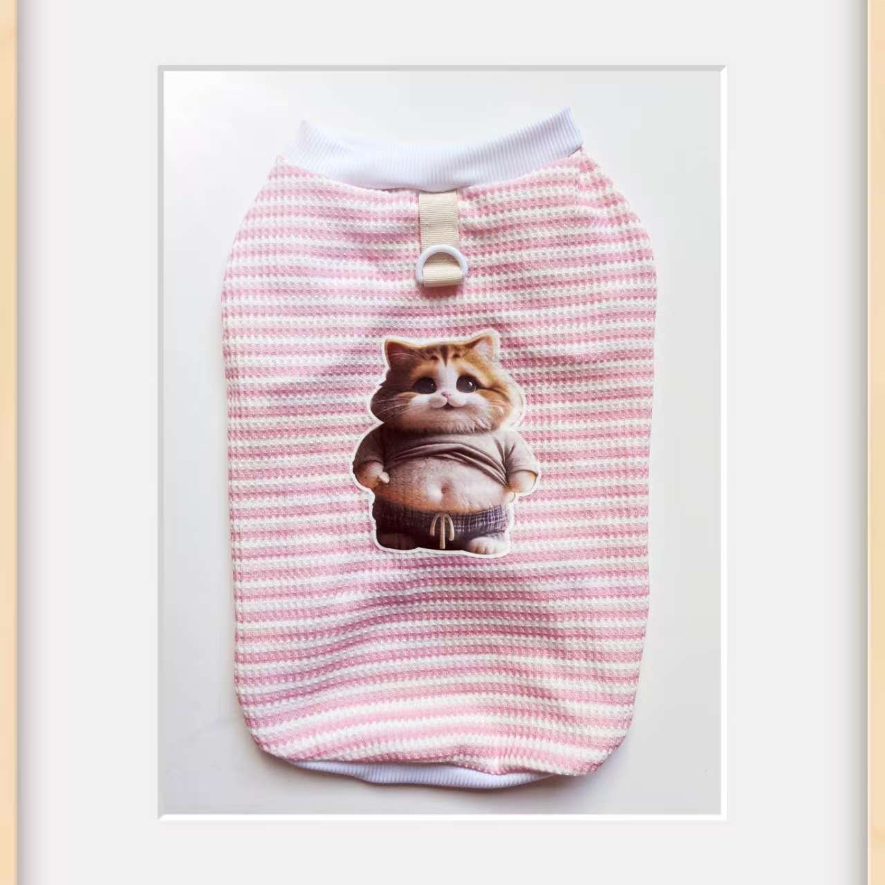 소스 공장 새 봄 여름 애완 동물 옷 고양이와 개 인쇄 태양 보호 통기성 옷 귀여운 강아지 의류