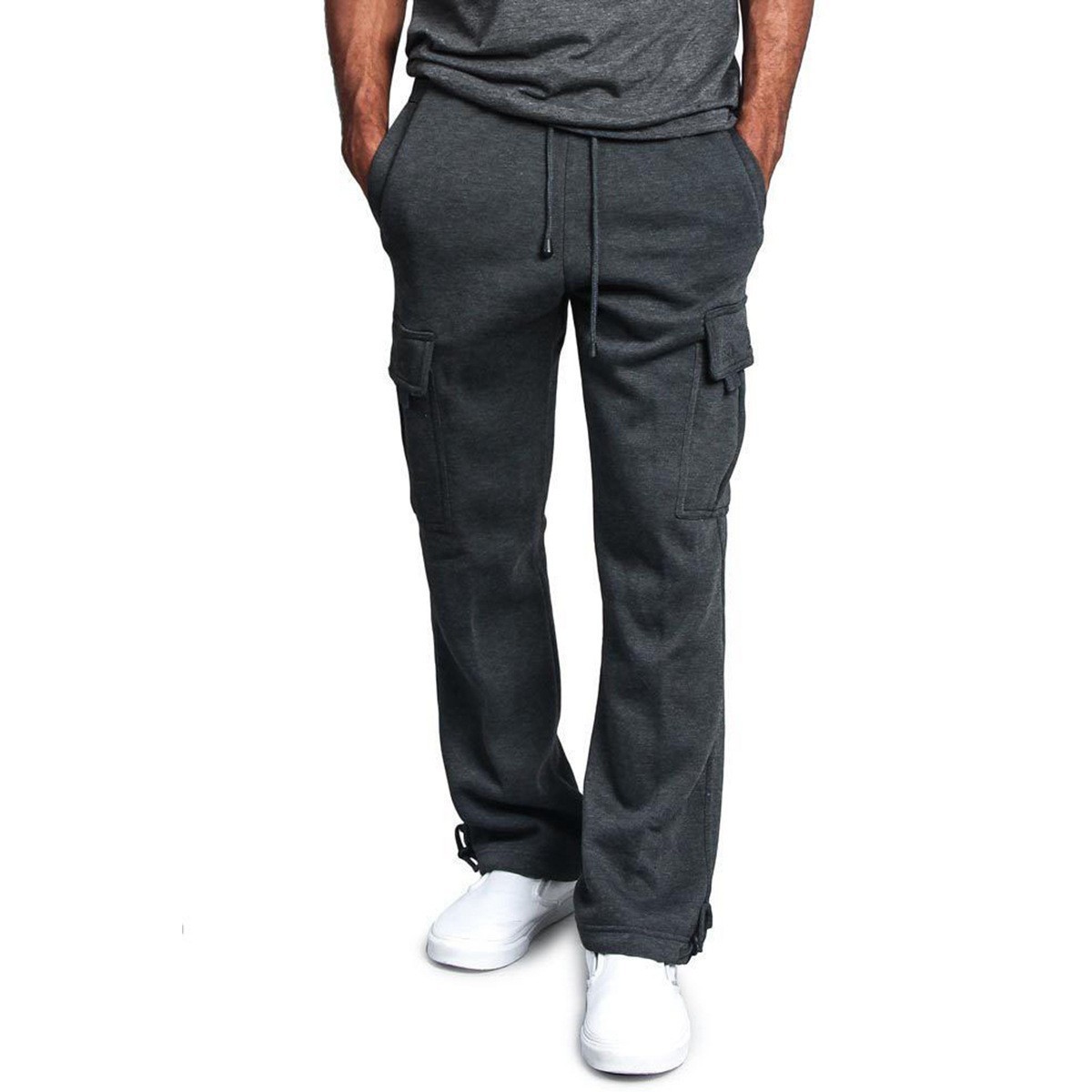 Nuevos pantalones de trabajo de hombre de bolsillo, alta calle, marca de tendencia europea y americana, pantalones casuales retrógrados para hombres transfronterizos.