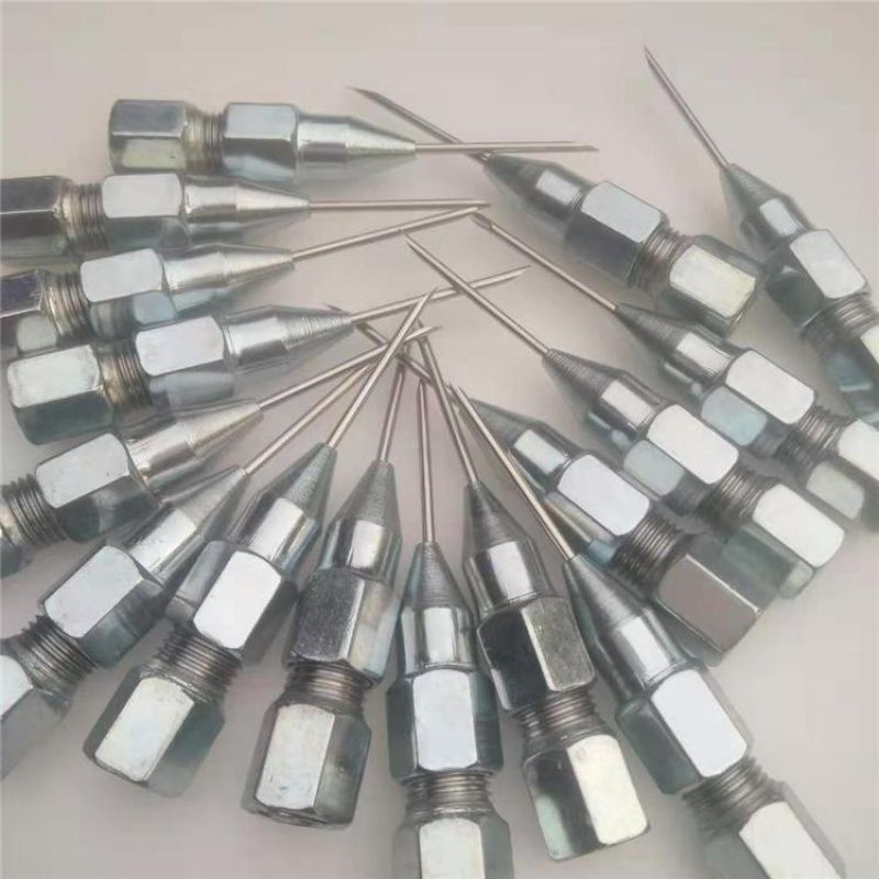 黄油枪针钢针黄油枪嘴黄油枪通用抢嘴针头不漏油加厚款黄油针嘴