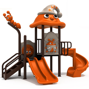 Indoor Children's Slide, Home Baby Slide, Swing, Kindergarten Outdoor Multi-Functional Plastic Combination Toy