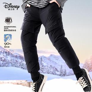 Girls' Down Pants Winter New Children's Outer Wear Waterproof Warm Pants Big Children White Duck Down Winter Thickened