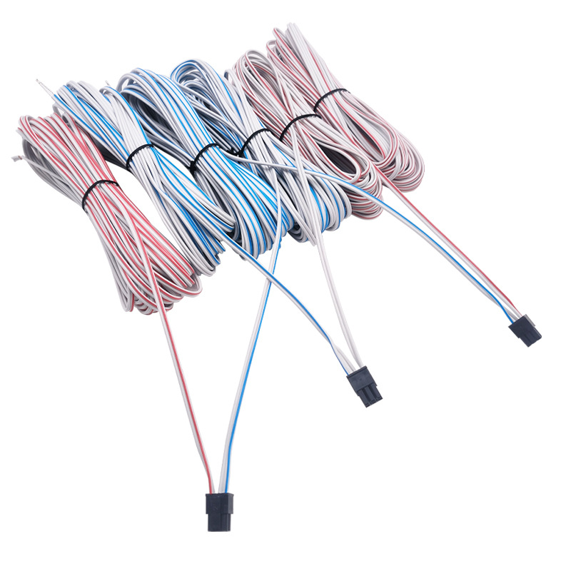 定 制莫仕4pin红白蓝白端子线 家电智能家居内部连接端子线束