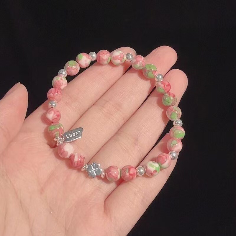 熱い販売の新しい中国風の二層ブレスレット、新鮮で芸術的でシンプルな親友カップルブレスレット、男性と女性のブレスレット|undefined