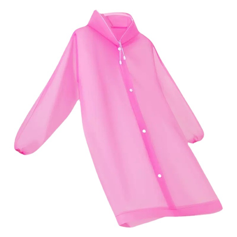 Impermeable no desechable eva al por mayor para adultos engrosamiento al aire libre turismo impermeable portátil de una pieza de cuerpo completo a prueba de lluvia