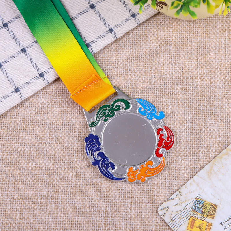 Medalla Metálica Conmemorativa de Aleación de Zinc Personalizable para Eventos Deportivos