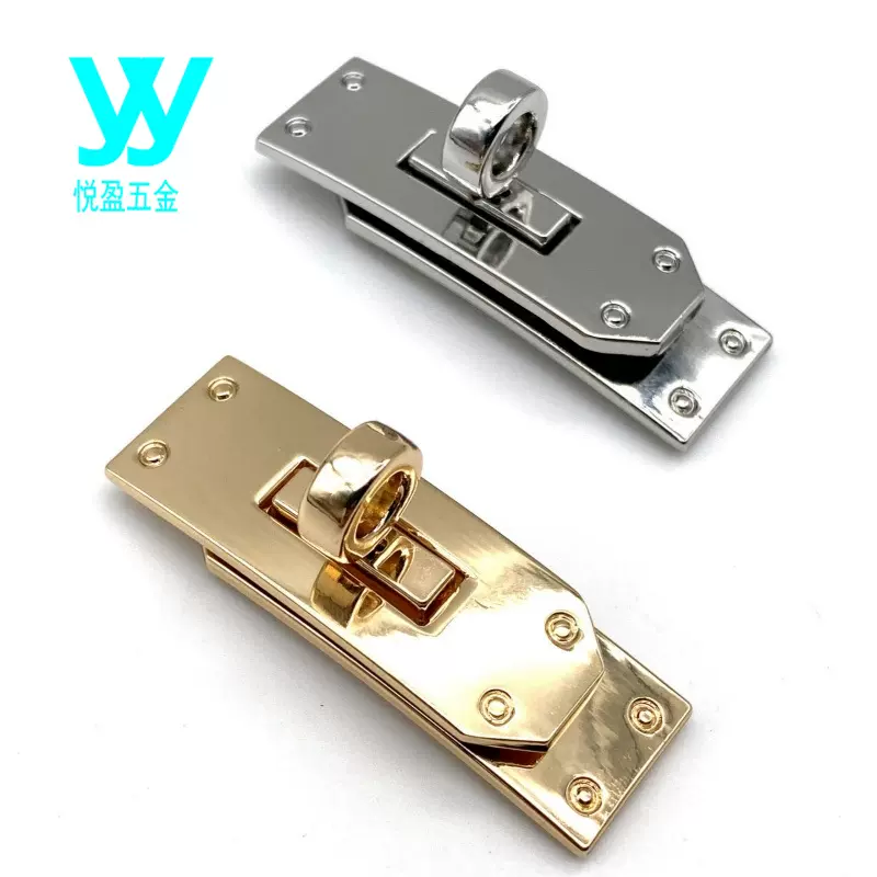 个性女装皮带扣服饰配件腰带皮带头金属锌合金压铸双扣卡拧锁扣