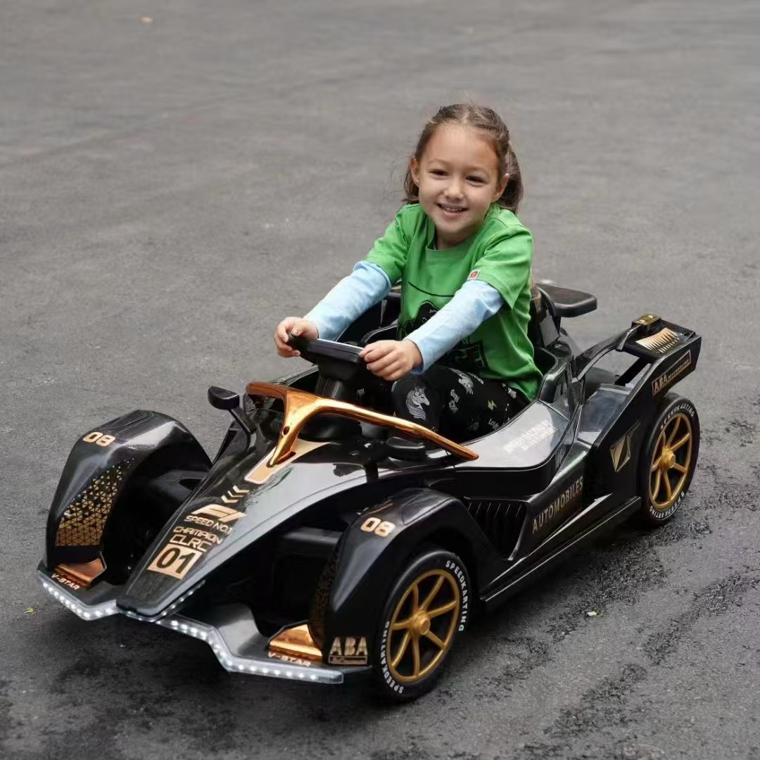 Electric electric car on four wheels
