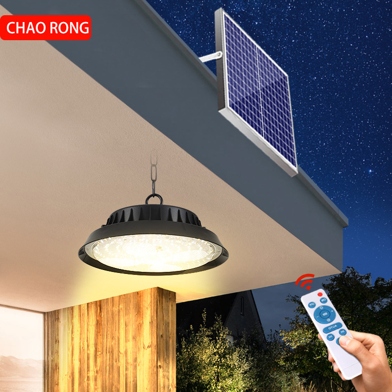 Travel miner's lamp solar-powered