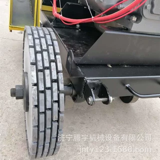 手推式路面开槽机 柴油牛场开槽机 路面刻槽机供应