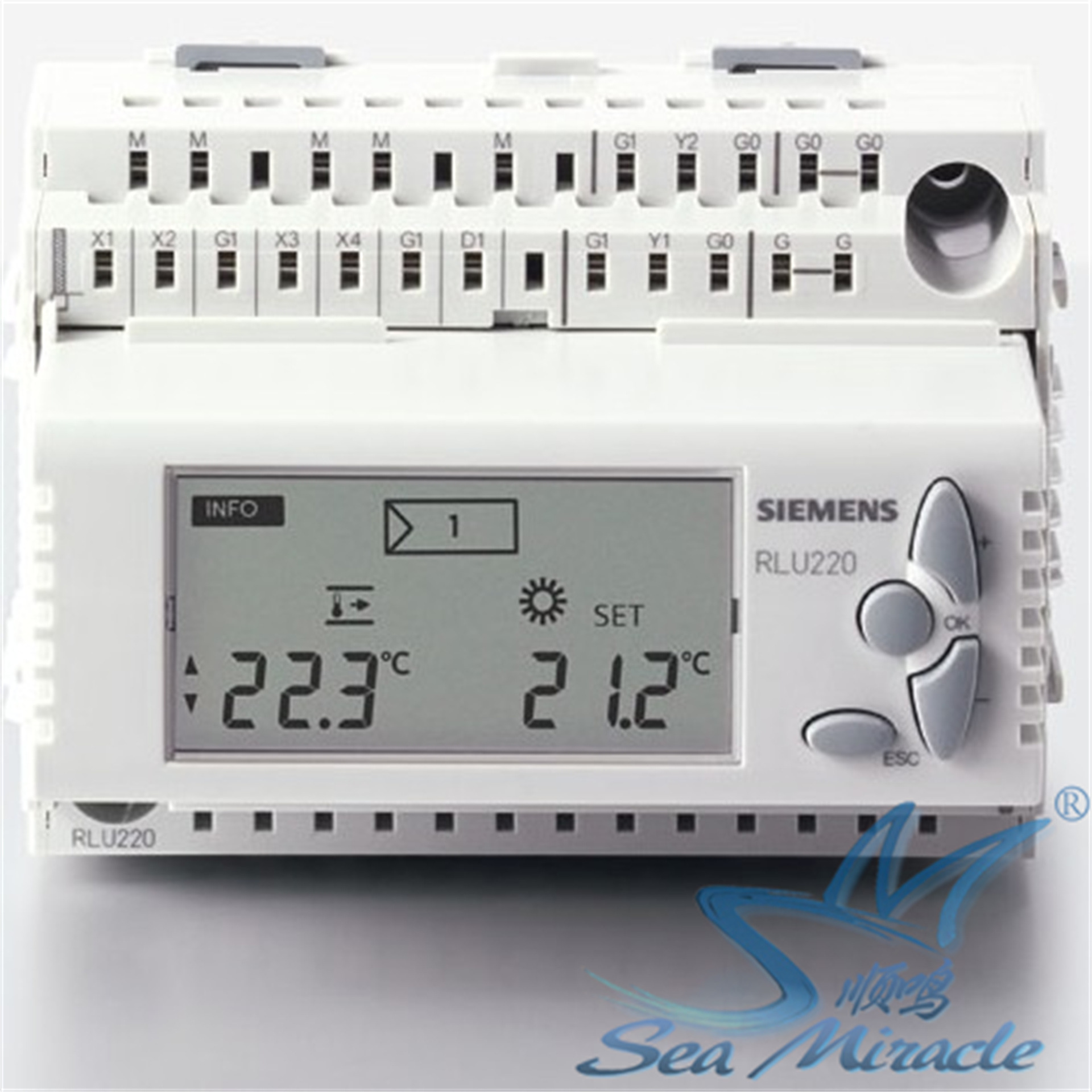 SIEMENS西门子RLU220 西门子控制器 Synco200现场DDC控制器