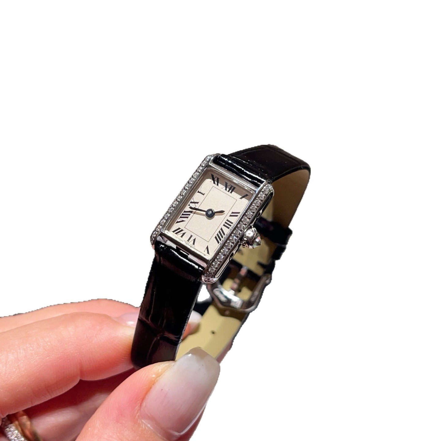 Relógio vintage kaka mini de quartzo para mulher dourado_voghion.com