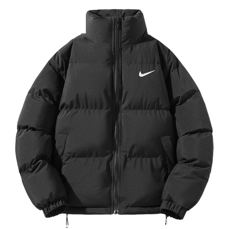 Hombres 2023 otoño e invierno nuevo abrigo de algodón acolchado abrigo de pan engrosado de la pareja deportiva de los hombres abrigo casual suelto a juego para mujeres