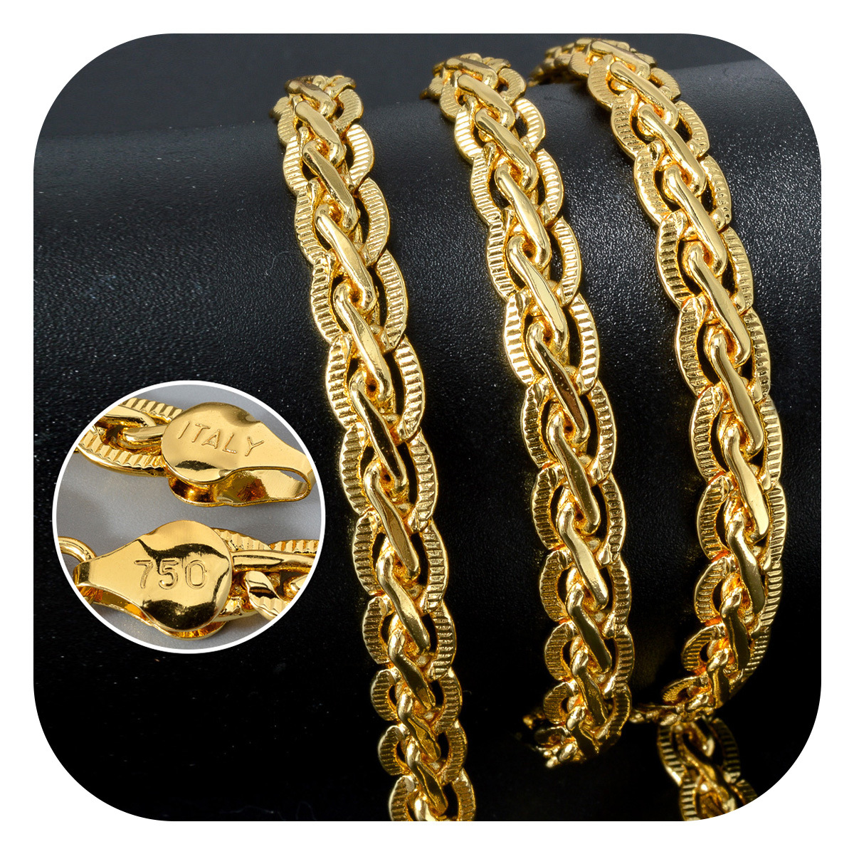 fashionable woven accessory with pigtail for men and women