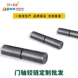 可拆卸合页铰链焊接转轴铁门轴铁圆柱门轴定制门窗小五金厂家快拆