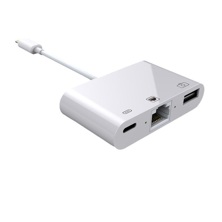 メーカーrj45イーサネット携帯電話アダプタusb + 充電百兆/ギガビット三合一ネット変換器|undefined